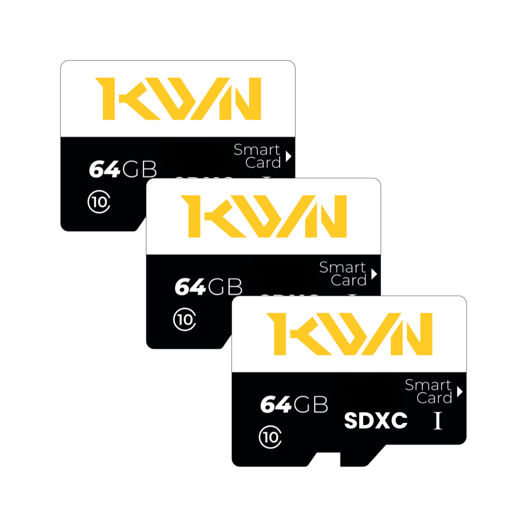Kit Cartão de Memória 64GB - 3 Unidades